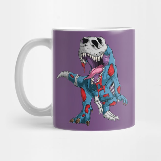 Zombie Dinosaur by GoshWow®